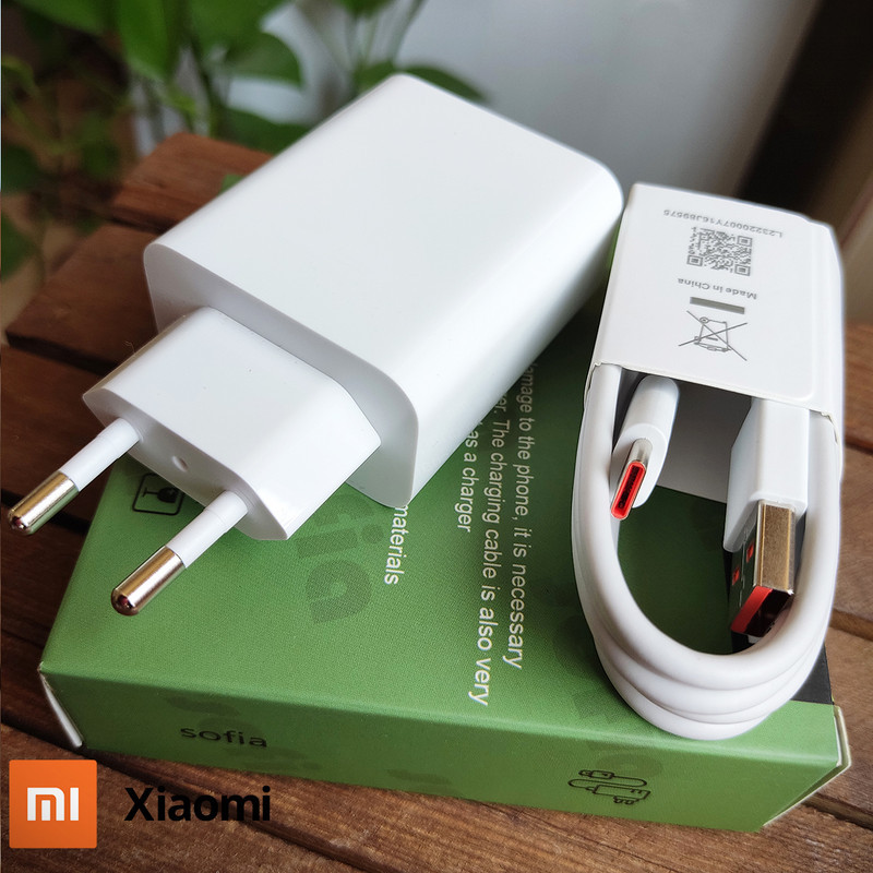 شارژر دیواری شیائومی مدل پوکو ایکس تری پرو به همراه کابل تبدیل USB-C