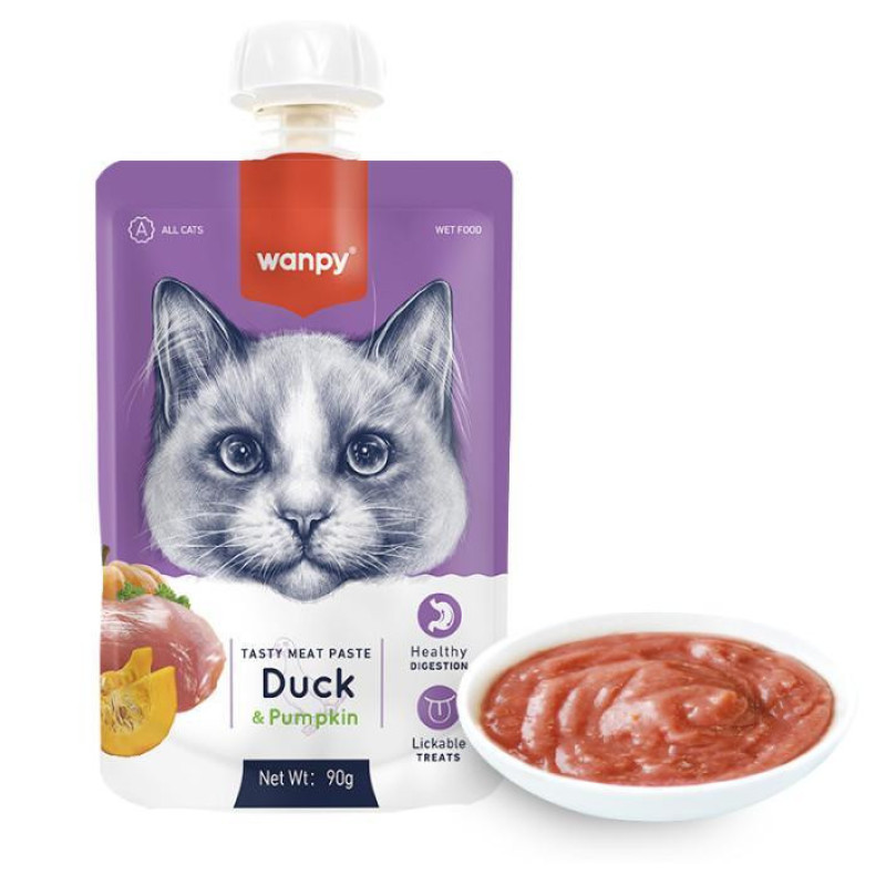پودینگ گربه ونپی مدل Duck وزن 90 گرم