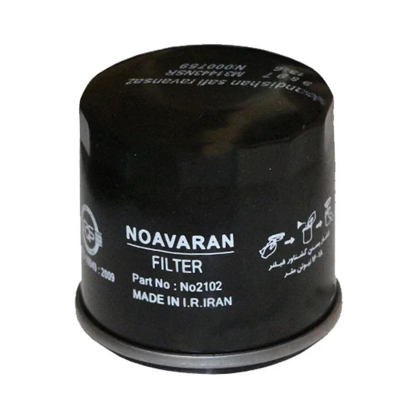 فیلتر روغن خودرو نوآوران مدل NO2102 مناسب برای ساینا