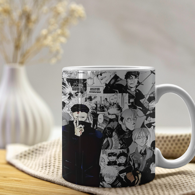 ماگ طرح انیمه جوجیتسو کایزن کد 48