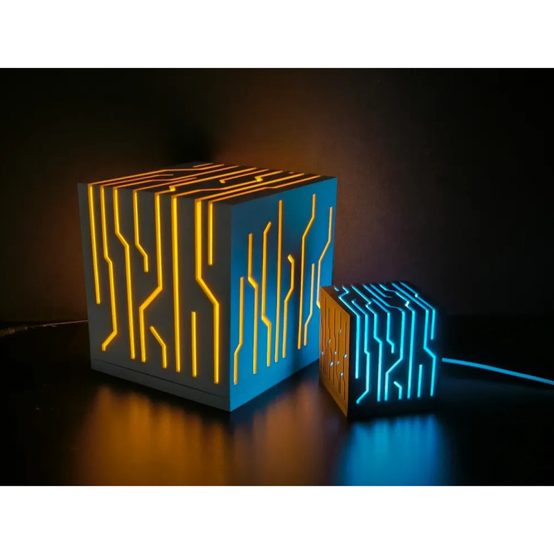 چراغ خواب مدل مکعب تکنو مدل mini1 RGB