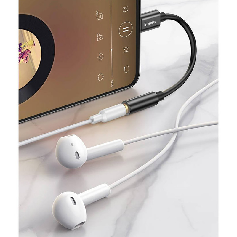 مبدل USB-C به AUX باسئوس مدل CATL54-0G