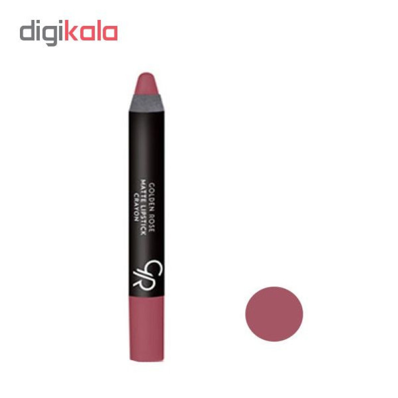 رژلب مدادی گلدن رز مدل Crayon شماره 08