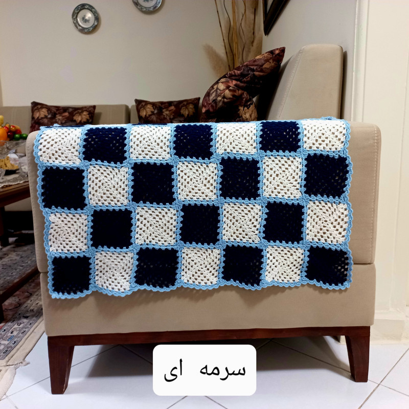 شال مبل مدل sh2 سایز  70x60 سانتی متر