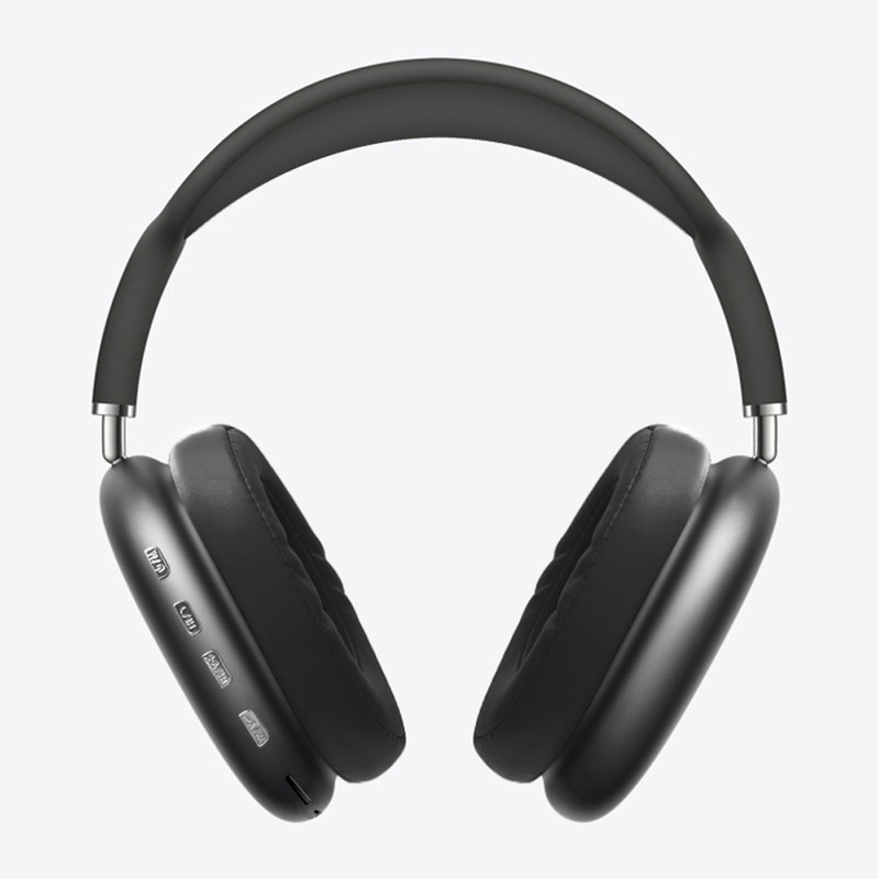 هدفون بلوتوثی مدل Airpods Max P9 بدون نویز کنسلینگ، درگاه شارژ USB Type-C، دارای میکروفون با کیفیت 105 دسی‌بل، مقاوم در برابر رطوبت و عرق