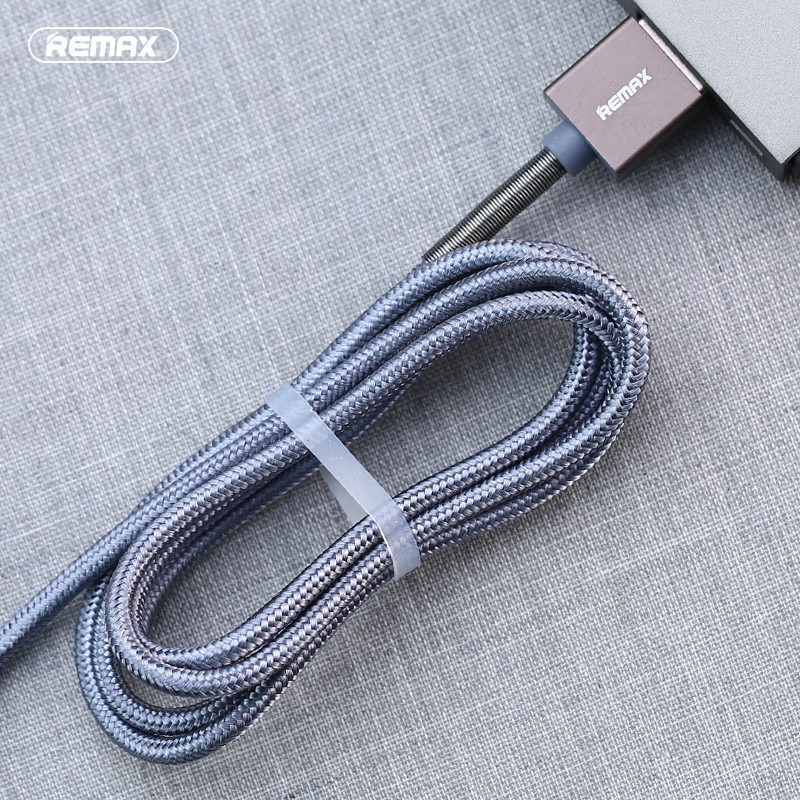 کابل تبدیل USB به لایتنینگ ریمکس مدل Ranger-90 degree طول 1 متر
