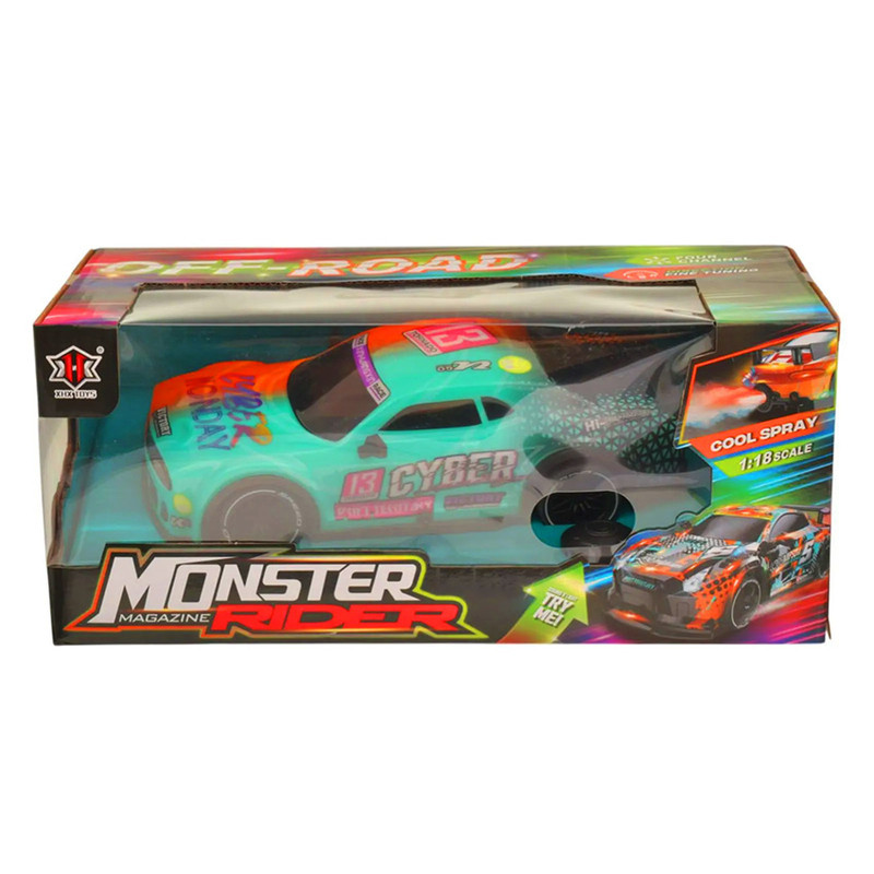 ماشین بازی کنترلی مدل دوچ گرافیکی طرح Monster Magazine Rider کد 055