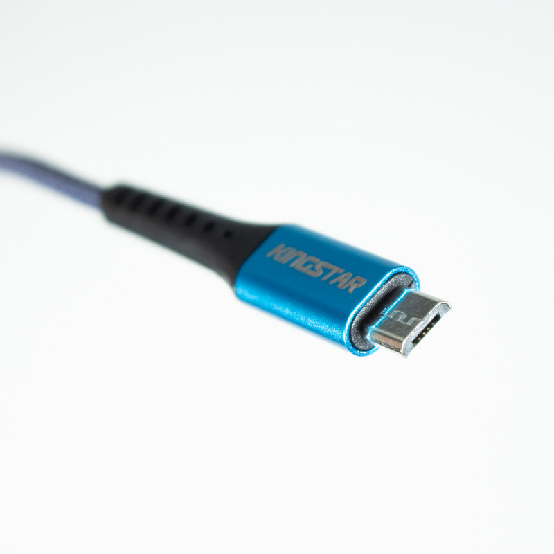 کابل تبدیل USB به microUSB کینگ استار مدل K125A طول 1.1 متر