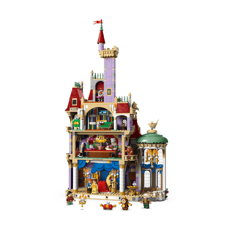 لگو 2916 تکه سری Disney مدل Beauty and the Beast Castle کد 43263
