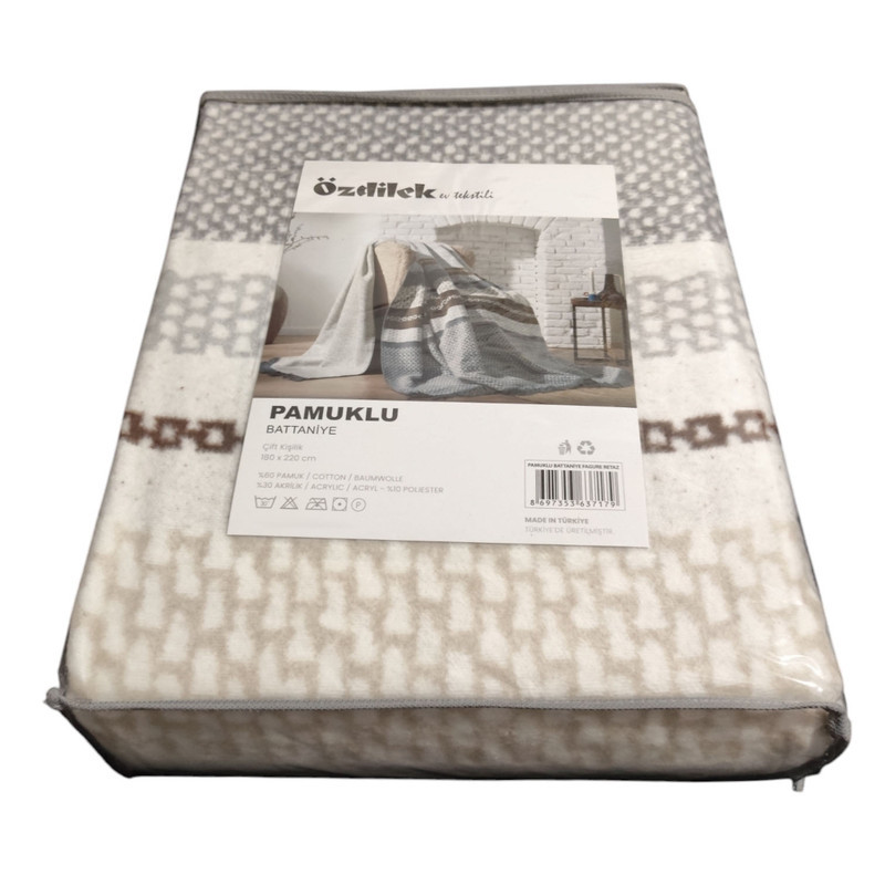 پتو ازدیلک مدل Fagure Retaz سایز 180×220 سانتی متر