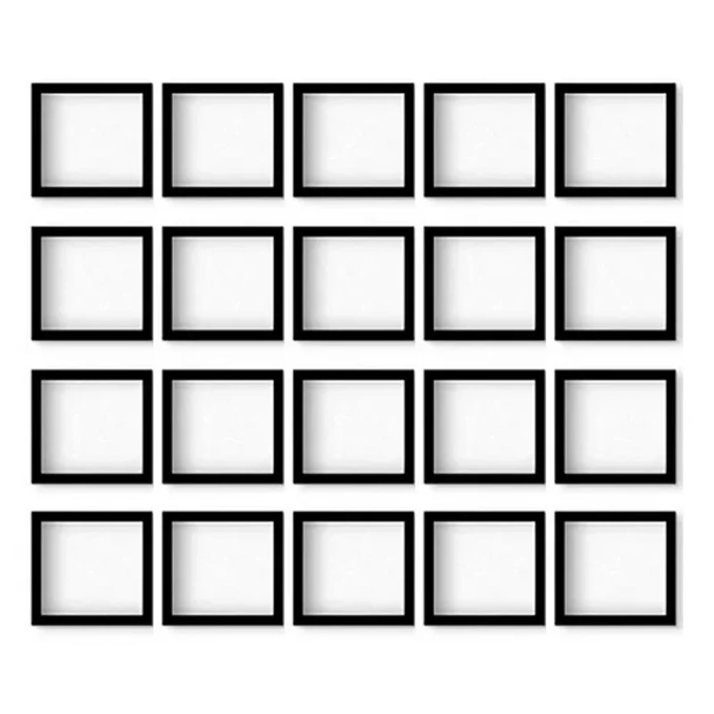 قاب عکس بکلیت مدل 40x40-215 مجموعه 20 عددی