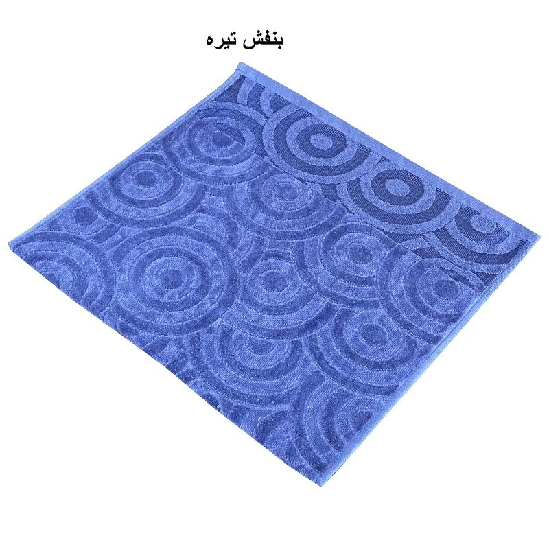 حوله دست و  صورت ماندگار مدل Circle سایز 35X70 سانتی متر