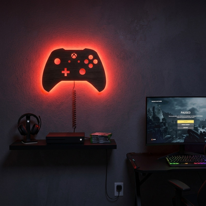 چراغ خواب مدل بک لایت طرح دسته xbox
