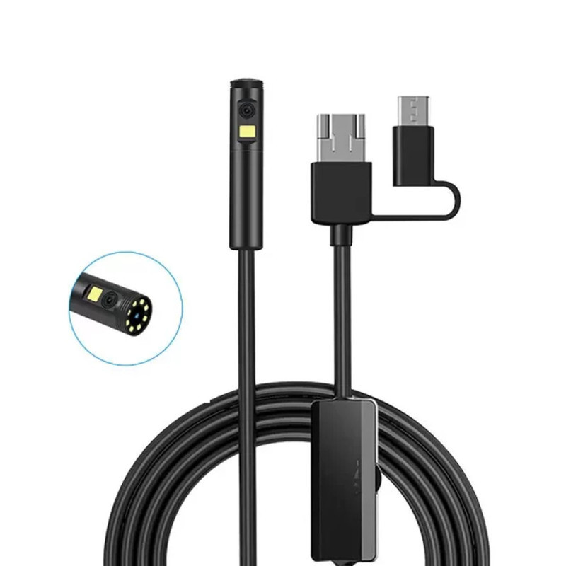 دوربین شلنگی مدل دولنز کد 10M HD Waterproof New