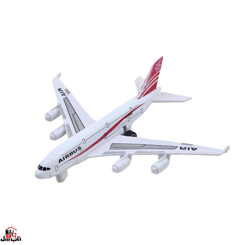 هواپیما بازی ناب سل مدل فلزی عقب کش AIR A588NAAB001