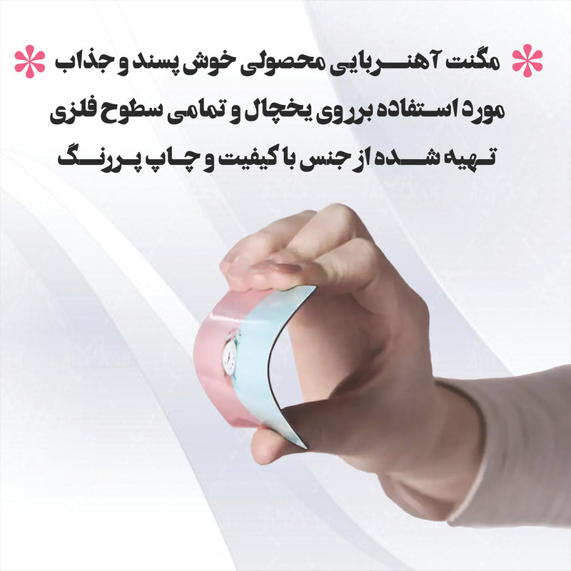 مگنت یخچال طرح دخترانه کد M106 مجموعه 4 عددی