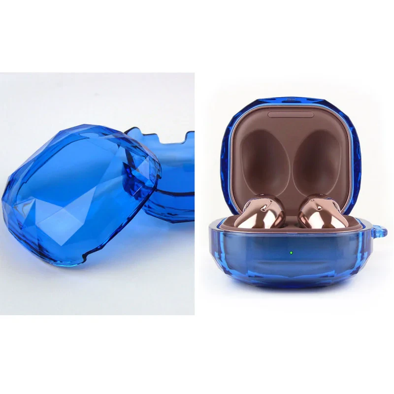 کاور والکری مدل Crystal Diamond مناسب برای کیس بی سیم هدفون سامسونگ Galaxy Buds Live  Buds Pro  Buds 2  Buds 2 Pro  Buds FE به همراه گیره