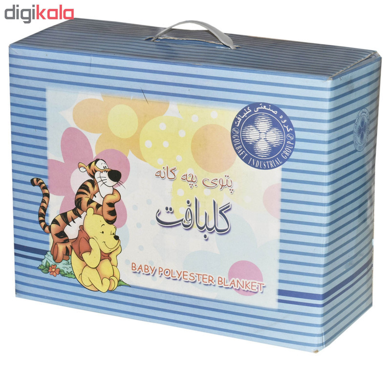 پتوی گلبافت کد 321 سایز 110x160 سانتی متر