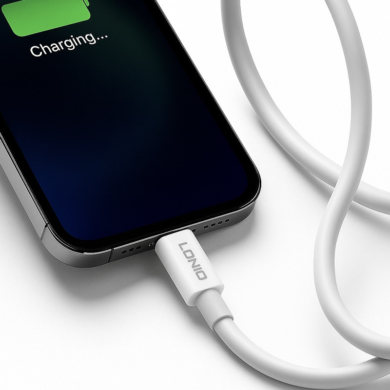 کابل تبدیل USB-C به لایتنینگ الدینیو مدل iPhone 13 طول 1 متر