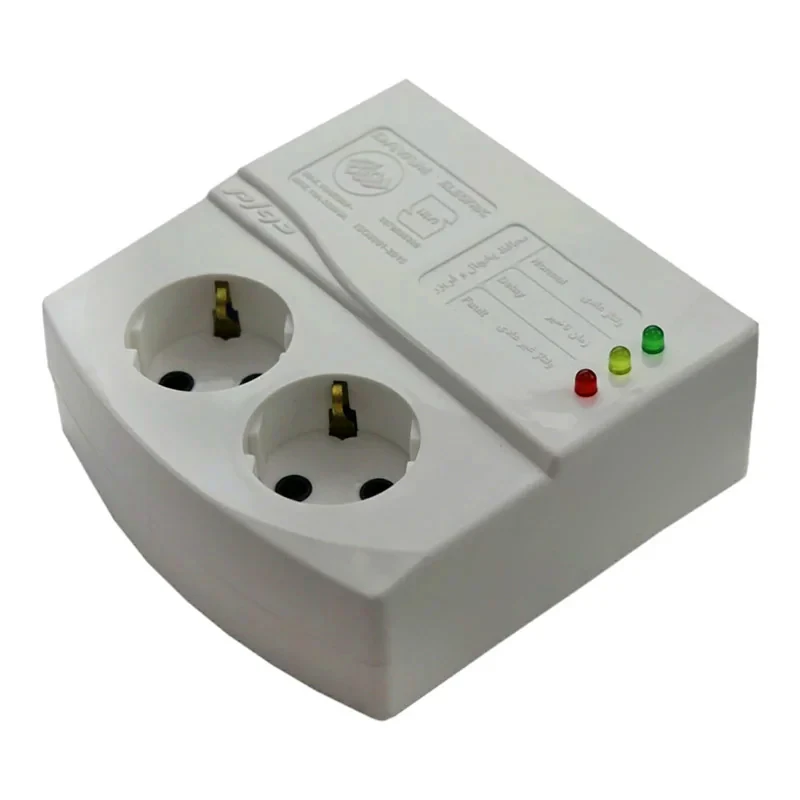 محافظ ولتاژ و چند راهی برق دوام الکتریک مدل M-poly