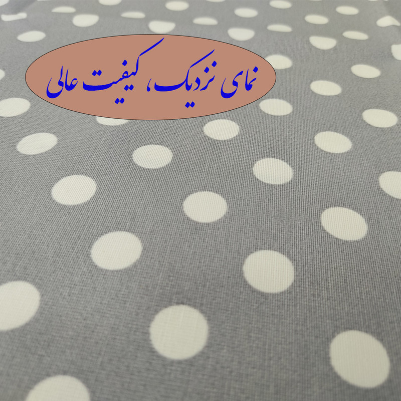 سفره 4 نفره نساجی دُر هنر یزد مدل توپی 2 cotton-tu سایز 90×90 سانتی متر