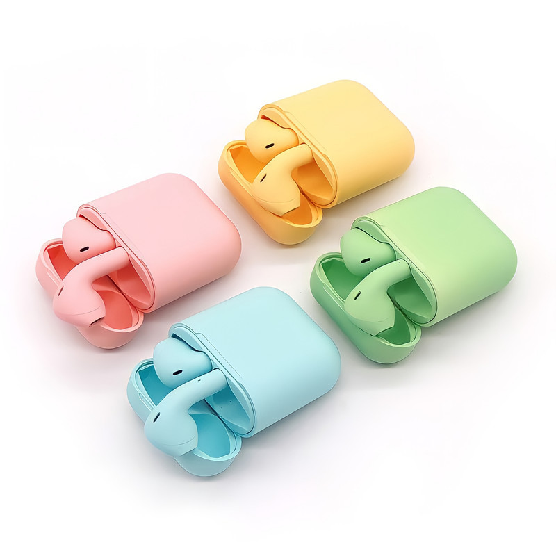 هدفون بلوتوثی مدل inPods 12 بدون نویز کنسلینگ، درگاه شارژ لایتنینگ، با قابلیت شارژ سریع، مقاوم در برابر رطوبت و عرق
