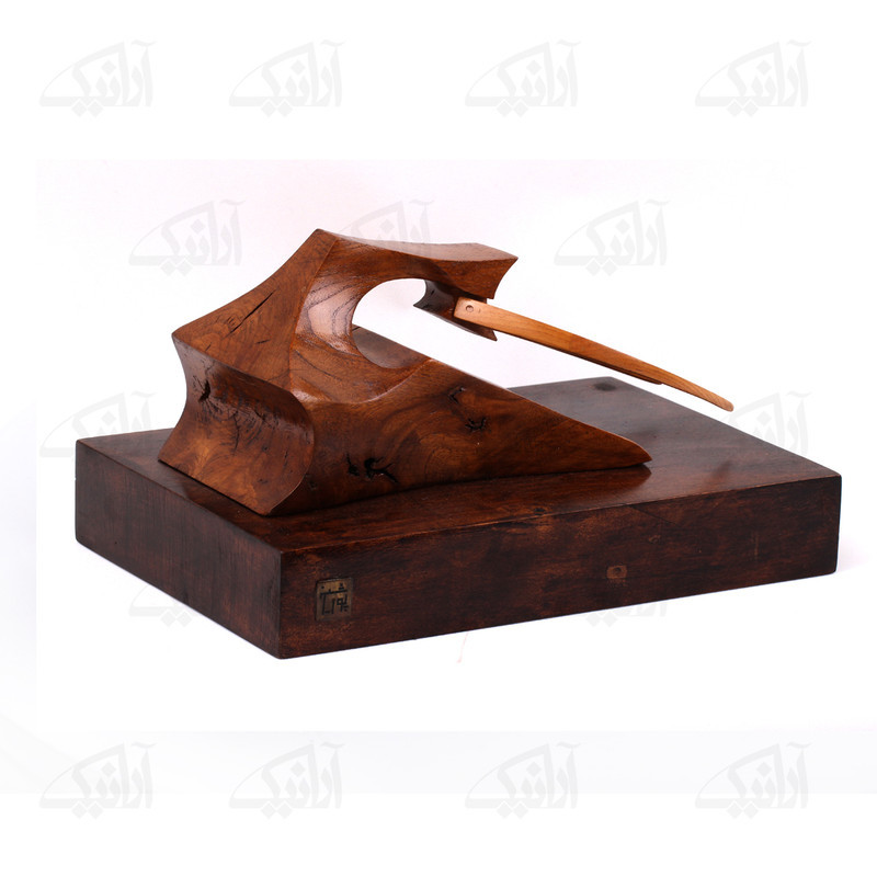 ‎مجسمه‎ ‎چوبی‎ ‎‎ رنگ ‎قهوه ای‎ ‎ ‎‎طرح‎ ‎گاو شاخدار‎ ‎ ‎‎‎‎مدل 1105900025