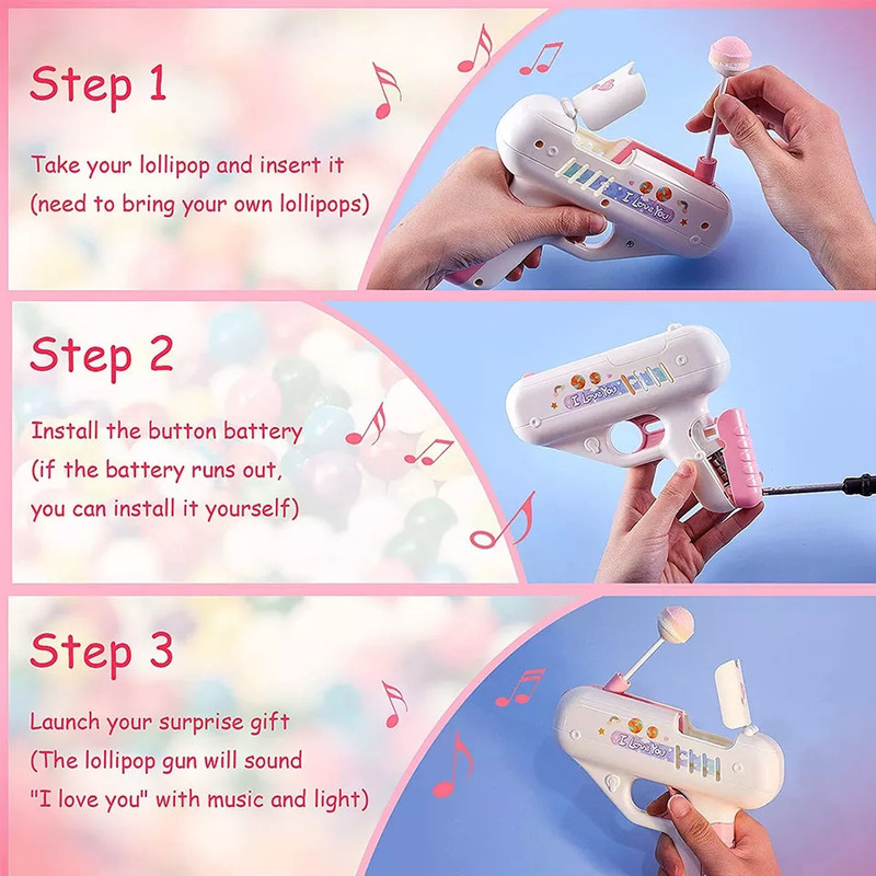 ابزار شوخی مدل Lollipop Gun