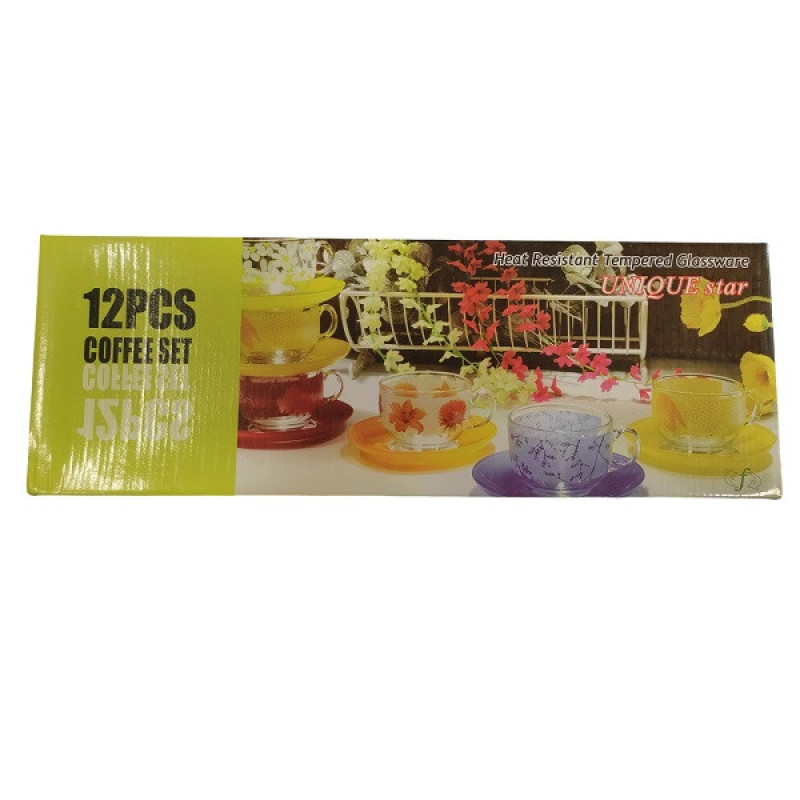 فنجان و نعلبکی مدل KFB220TKFBD55T-6 مجموعه شش عددی