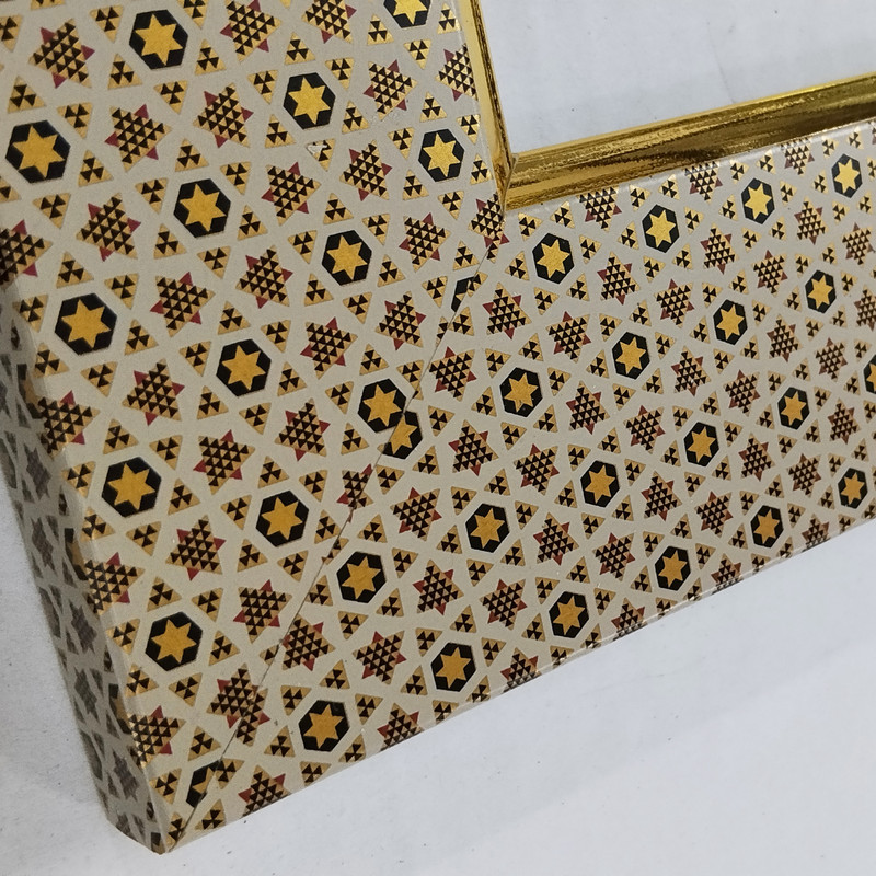 قاب عکس بکلیت مدل خاتم 4.5 سانتی دیواری سایز 18×13 سانتی متر