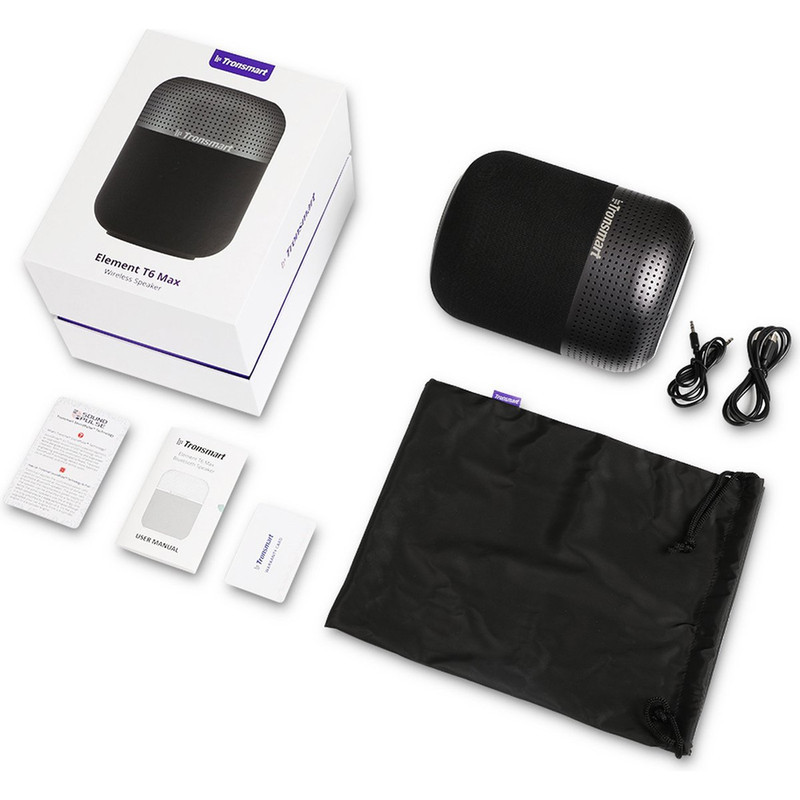 اسپیکر بلوتوثی قابل حمل ترونسمارت مدل Element T6 Max SoundPulse
