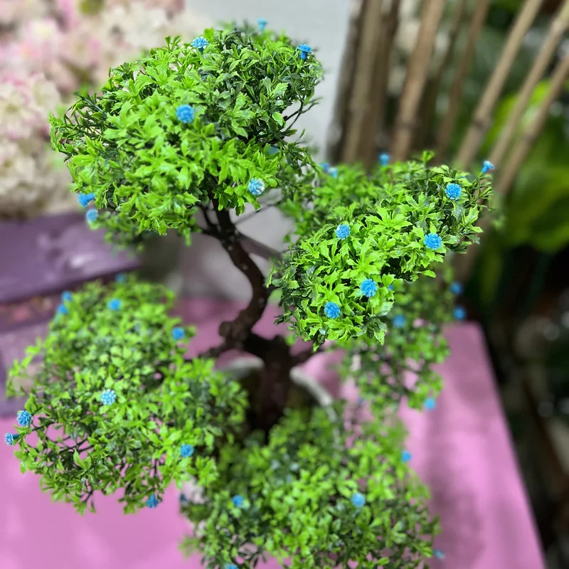 گل مصنوعی مدل بنسای six گلدار