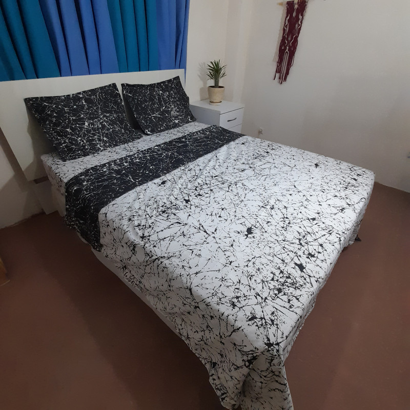 روکش لحاف مدل برفک niki11 دونفره سایز 220×240 سانتی متر