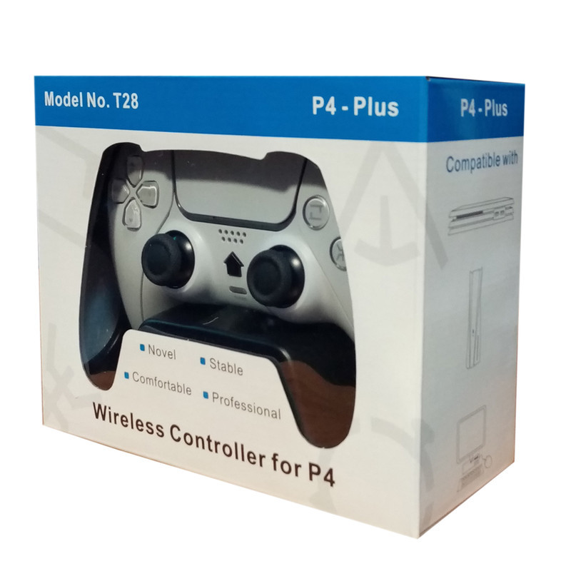 دسته بازی پلی استیشن 4 طرح ساده مدل Wireless controller T28