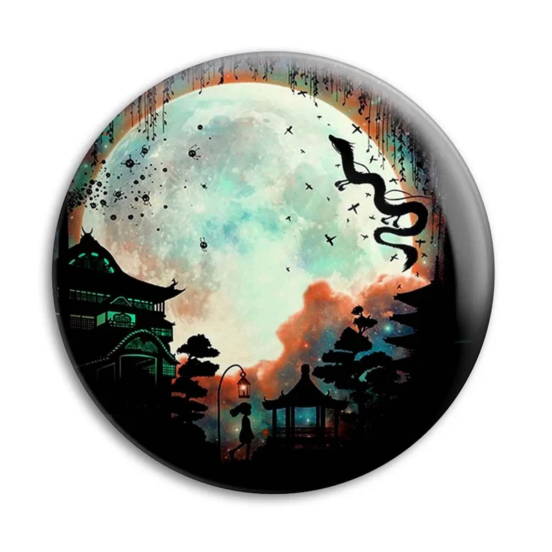 مگنت پرمانه طرح Spirited Away کد pmag.25635