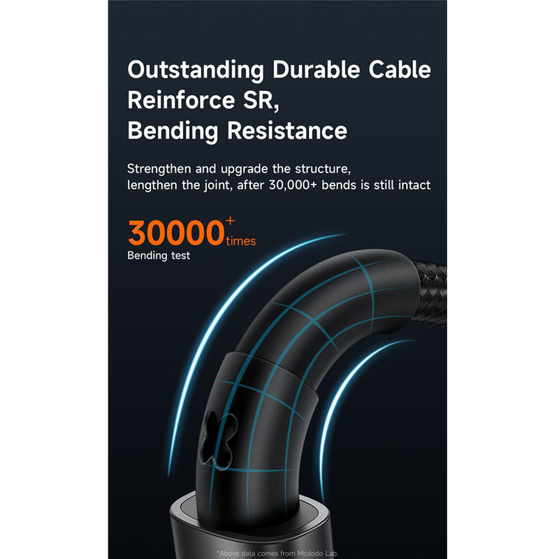 کابل USB به USB-C مک دودو مدل CA-3590 طول 1.2 متر