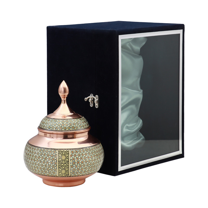 ست هدیه مسی فراز هنر مدل دلکش کد 10