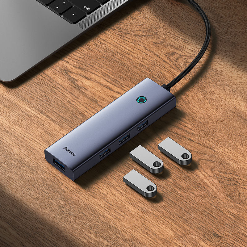 هاب 4 پورت USB-C باسئوس مدل UltraJoy Series Expansion