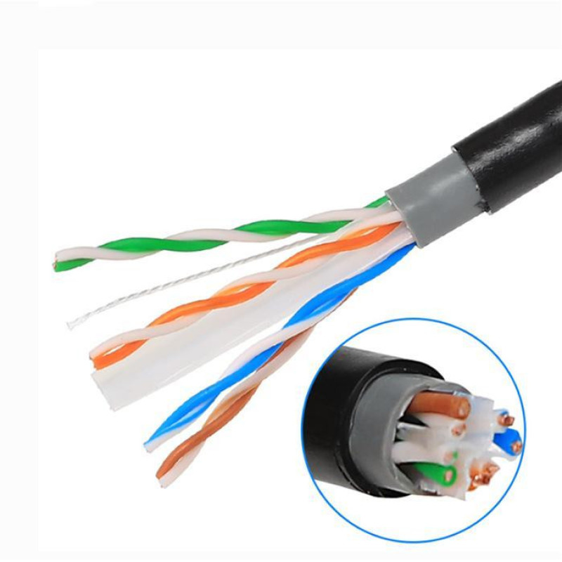 کابل شبکه Cat6 لگرند مدل  Outdoor Double Jacket