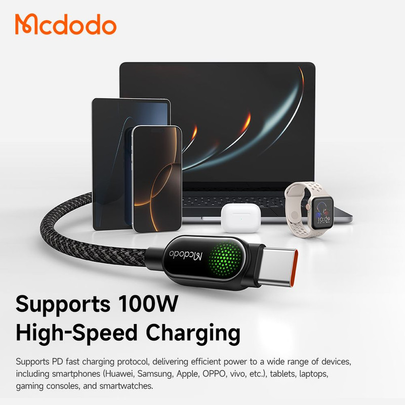 کابل USB-C مک دودو مدل CA-562 طول 1.2 متر