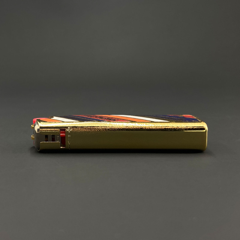 فندک گازی شنلونگ مدل سنگی طرح گرافیکی کد DKD-2103