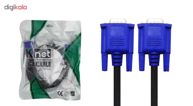 کابل VGA کی نت مدل K-VC402 طول 5 متر