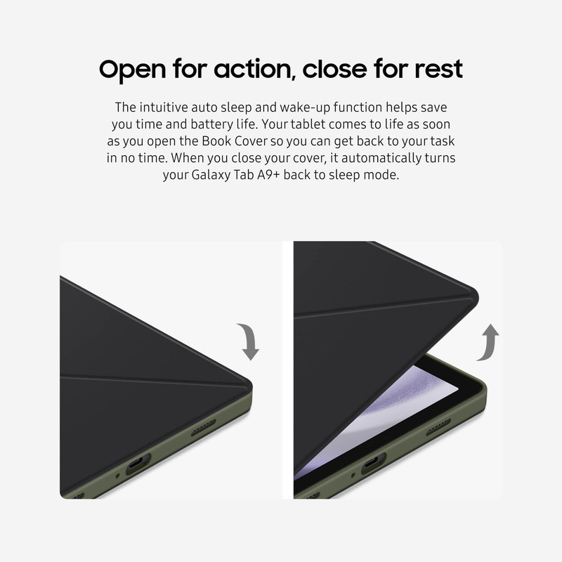 کیف کلاسوری سامسونگ مدل Book Cover ‎EF-BX110 مناسب برای تبلت سامسونگ Galaxy Tab A9