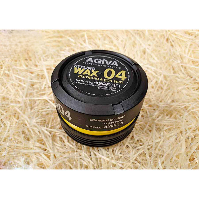 واکس مو آگیوا مدل exstrong حجم 175 میلی لیتر