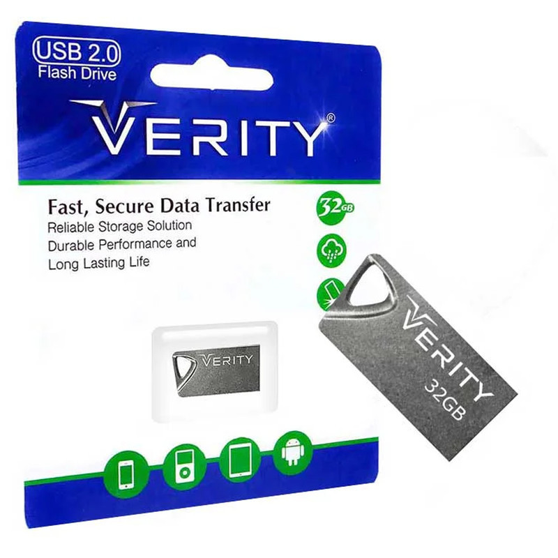 فلش مموری وریتی مدل V812 ظرفیت 32 گیگابایت