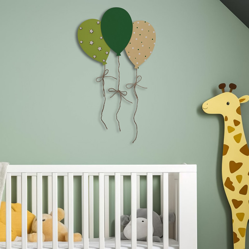دیوار کوب اتاق کودک طرح بادکنک ها مدل MKids31-F
