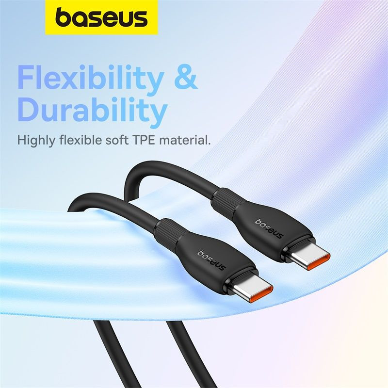 کابل USB-C باسئوس مدل Pudding Series طول 1.2 متر