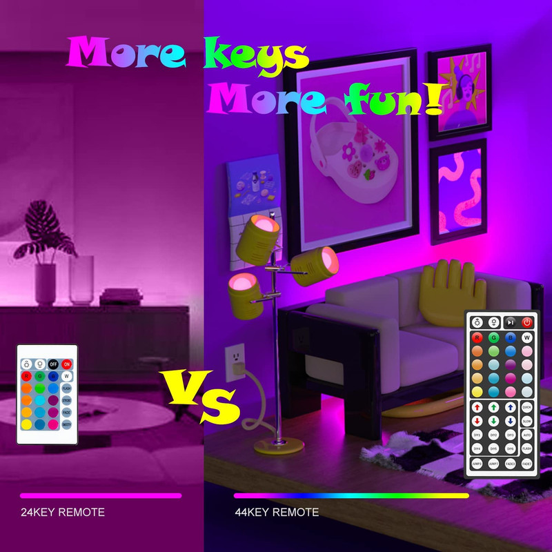 ریسه ال ای دی مدل As plus RGB44 key طول 5 متر