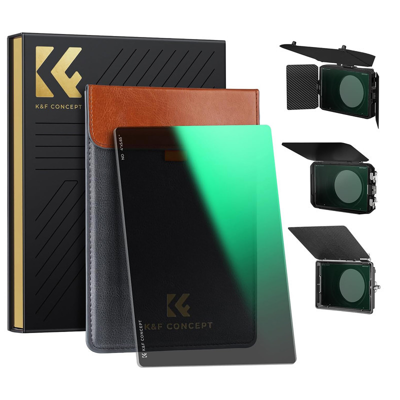 فیلتر لنز کی اند اف مدل SQUARE FILTER ND64 MATTE BOX SYSTEM NANO‑X - 4×5.65