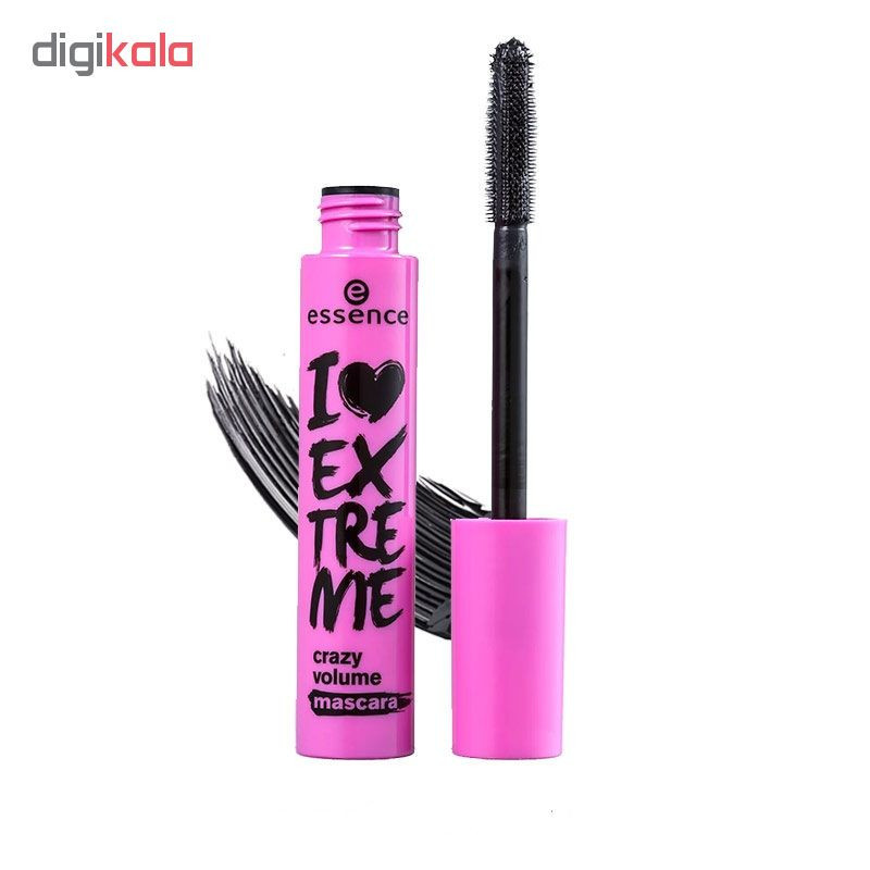 ریمل حجم دهنده اسنس مدل i love extreme crazy volume